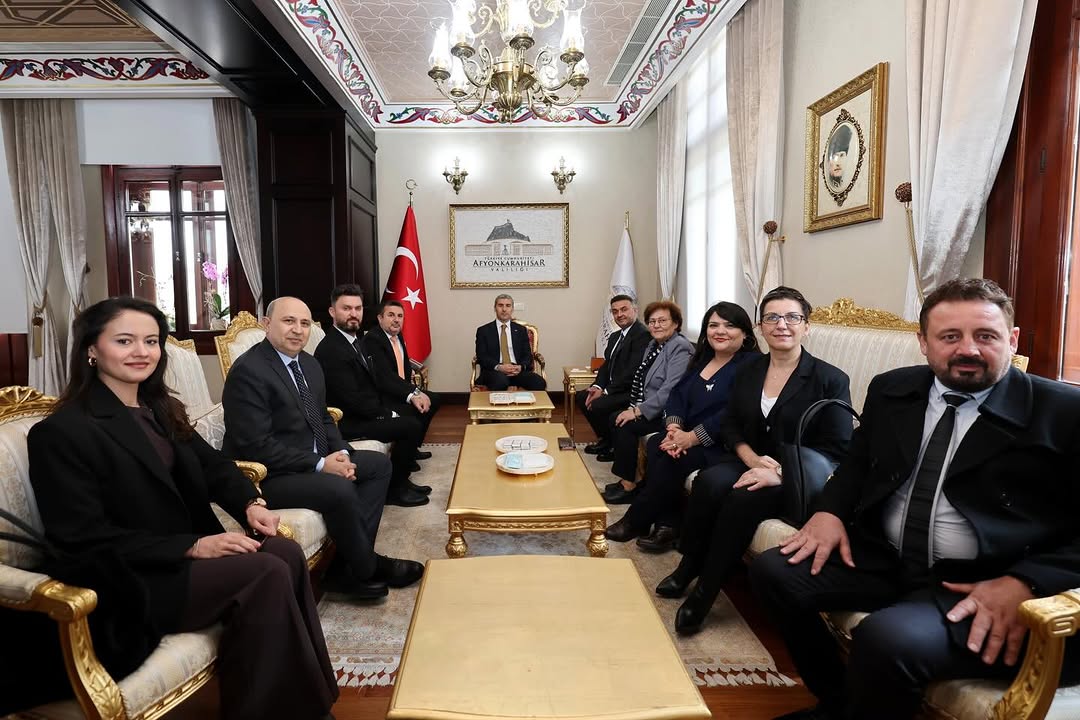 Valimiz Dr. Naci Aktaş, AFSİAD Federasyonu Kurucularını Kabul Etti