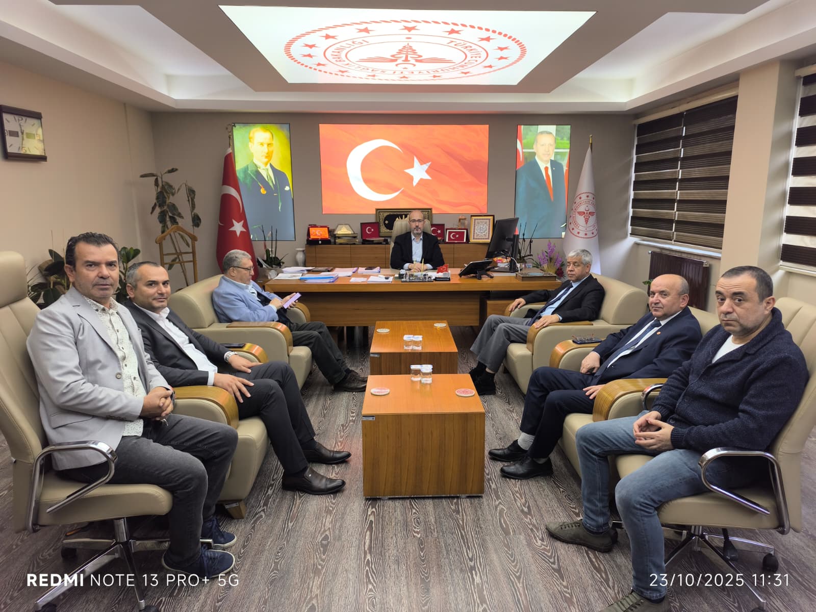 Anadolu Basın Birliğinden Sağlık Kurumlarına Nezaket Ziyareti