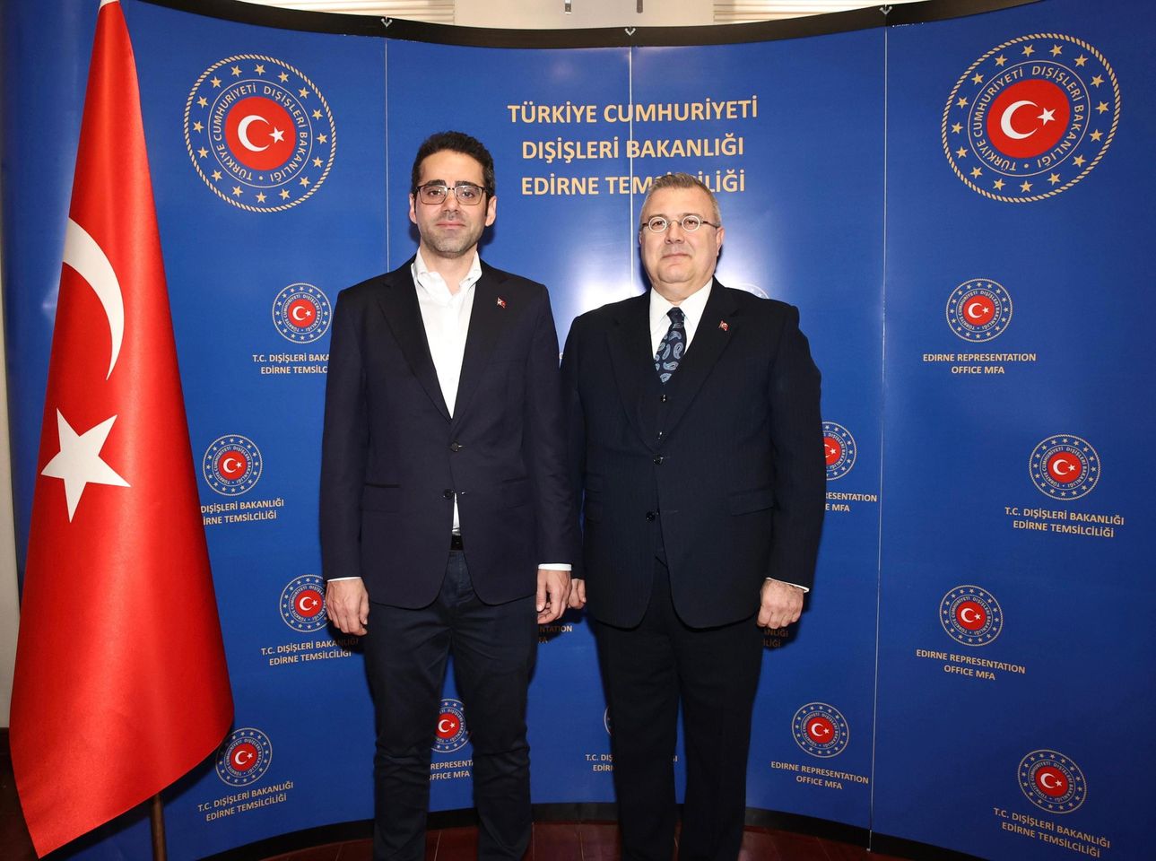 Dışişleri Bakanlığı Yetkilisi Yasin Ekrem Serim, Edirne'yi Ziyaret Etti