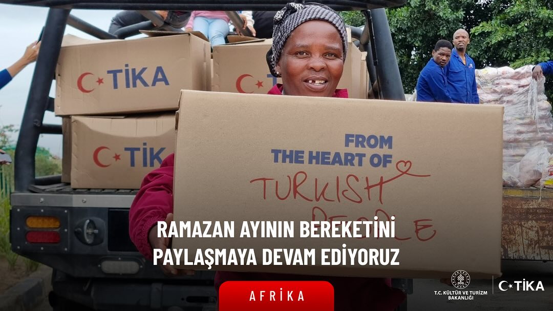 TİKA, Afrika'da Ramazan Yardımlarına Devam Ediyor