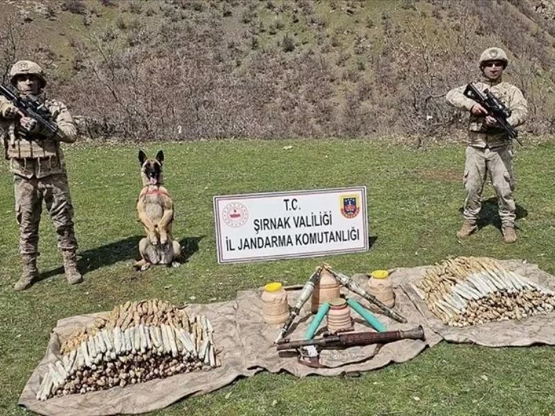 İçişleri Bakanı, terör örgütünün 82 mağarasını imha ettiğini açıkladı