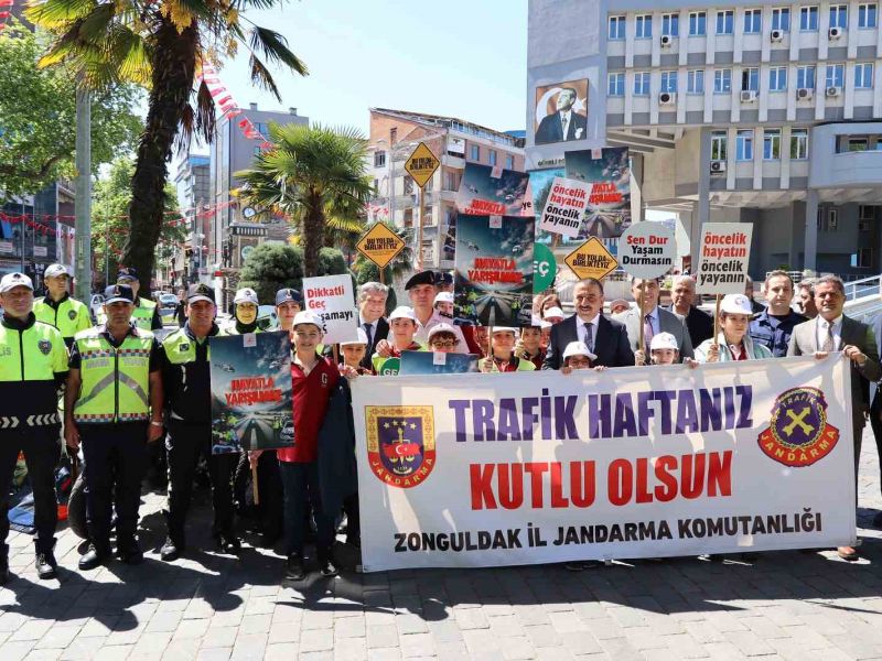 Zonguldak'ta Trafik Haftası Kutlamaları