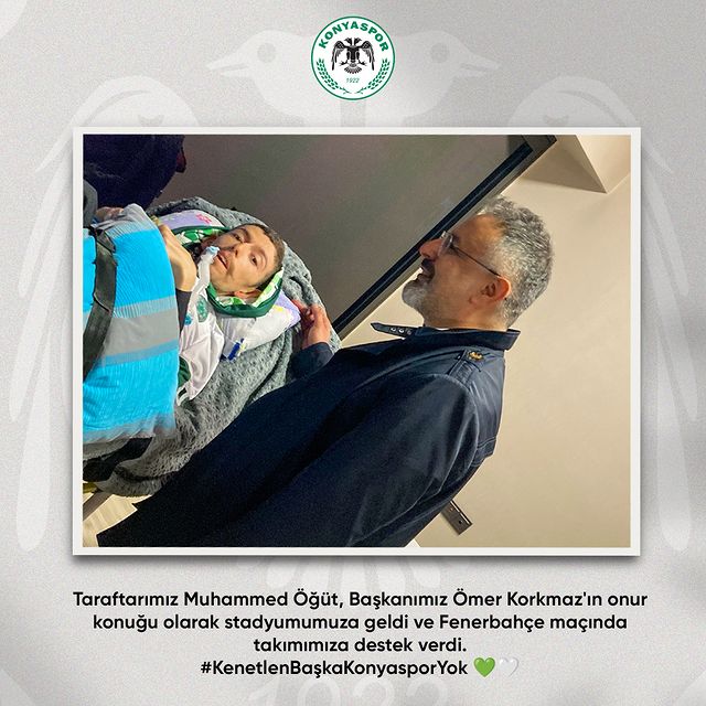 Konyaspor Taraftarının Başkanı Stadyumda Yalnız Bırakmadığı Maçta Takımına Büyük Destek