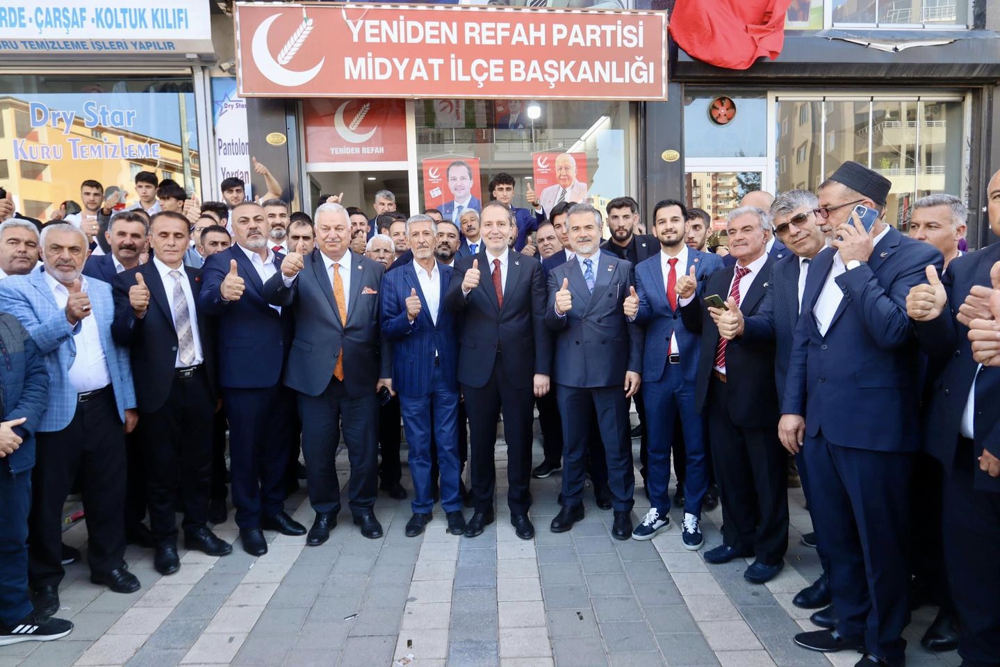 Yeniden Refah Partisi Genel Başkanı, Mardin Midyat İlçesini Ziyaret Etti