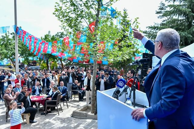 İYİ Parti Genel Başkanı Müsavat Dervişoğlu Aksaray'da Güzelyurt İlçesini Ziyaret Etti