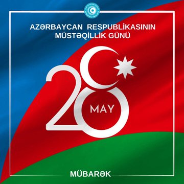 TDT Genel Sekreteri Büyükelçi Kubanıçbek Ömüraliyev, Azerbaycan'ın Bağımsızlık Günü'nü Kutladı