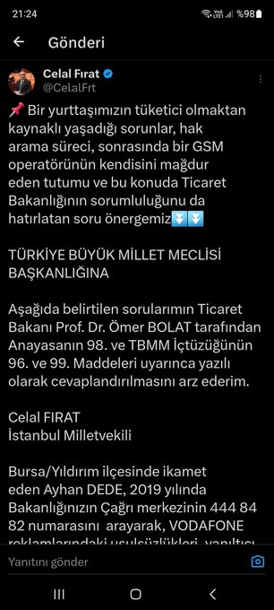 Ticaret Bakanı Ömer Bolat'tan LGS Sınavına Girecek Öğrencilere Başarı Dileği