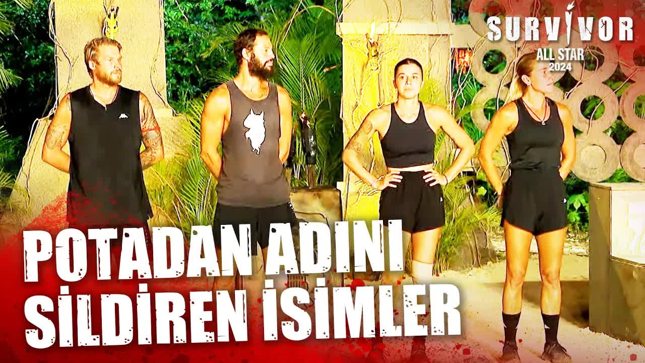 Survivor All Star 2024'te Potadan Elenen İsimler Açıklandı