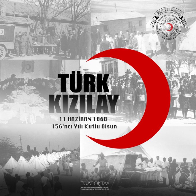 AK Parti Milletvekili Fuat Oktay Türk Kızılay'ı Kutladı