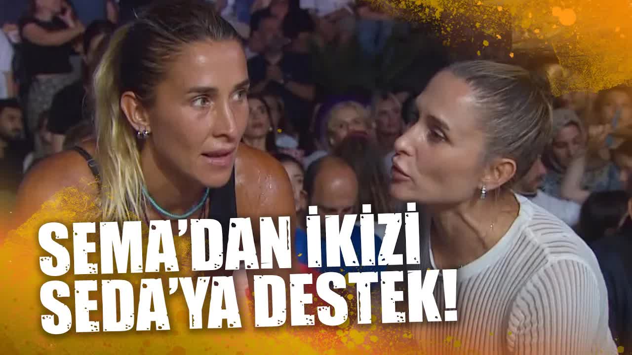 Survivor All Star 2024'ün 142. Bölümünde Sema, İkizi Seda'ya Moral Verdi