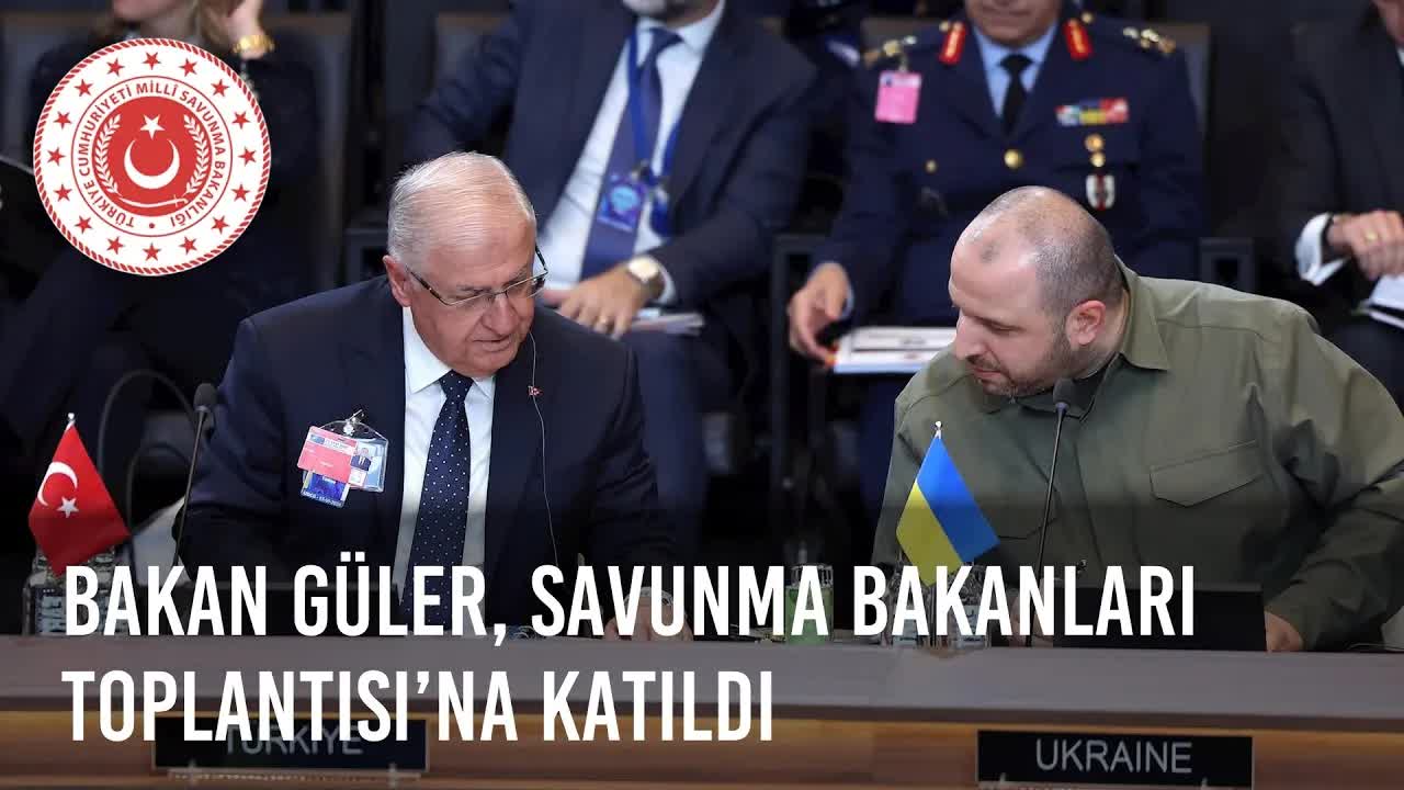 Millî Savunma Bakanı Yaşar Güler, NATO Savunma Bakanları Toplantısı'na Katıldı