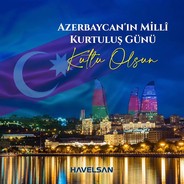 Azerbaycan'ın Milli Kurtuluş Günü Kutlanıyor