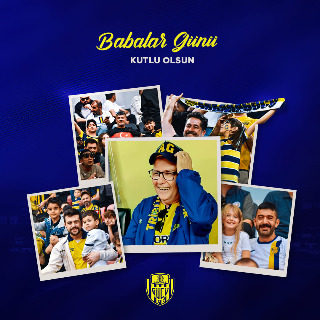 Babalar Günü'nde Ankaragücü'nden Anlamlı Mesaj