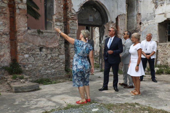 Panagia Paramythia Kilisesi'ne Büyükelçilerden Destek