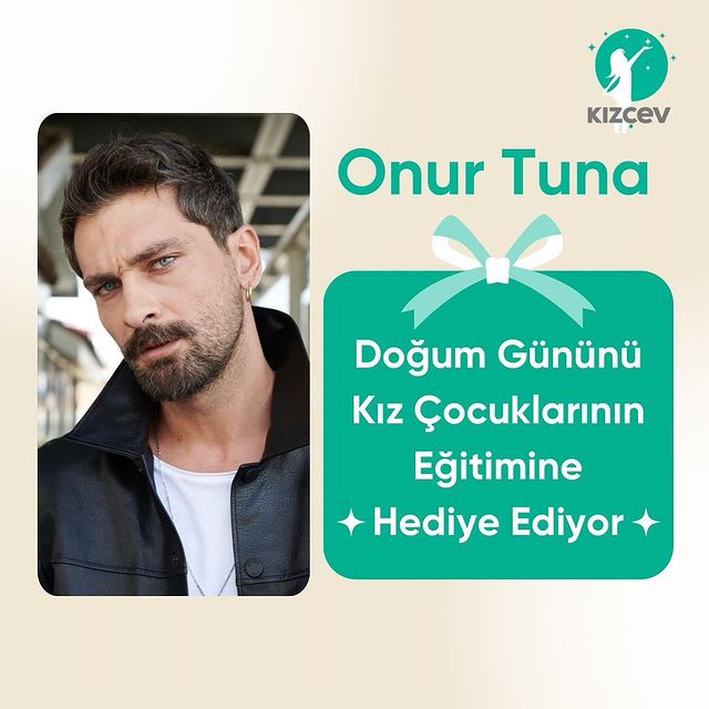 Ünlü Oyuncu Onur Tuna Doğum Gününde Anlamlı Bir Girişimde Bulundu