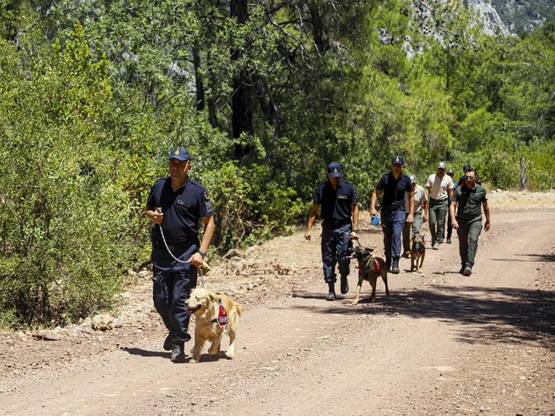 Antalya'da Orman Yangınlarıyla Mücadele