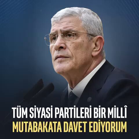 İYİ Parti Genel Başkanı Müsavat Dervişoğlu Sığınmacı Sorununa Dikkat Çekti