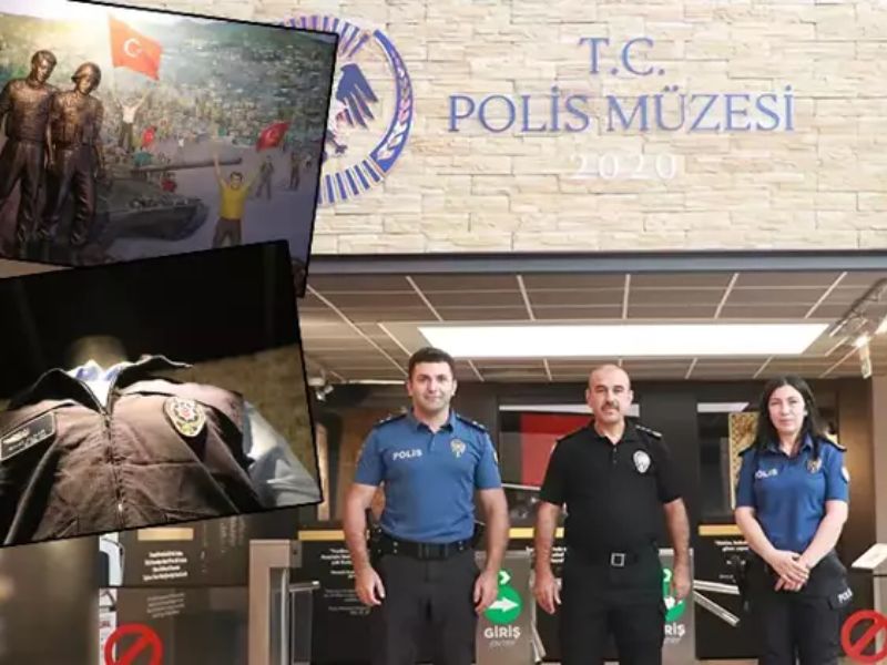 15 Temmuz Darbe Girişiminde Şehit Olan Polislerin Kişisel Eşyaları Polis Müzesi'nde Sergileniyor