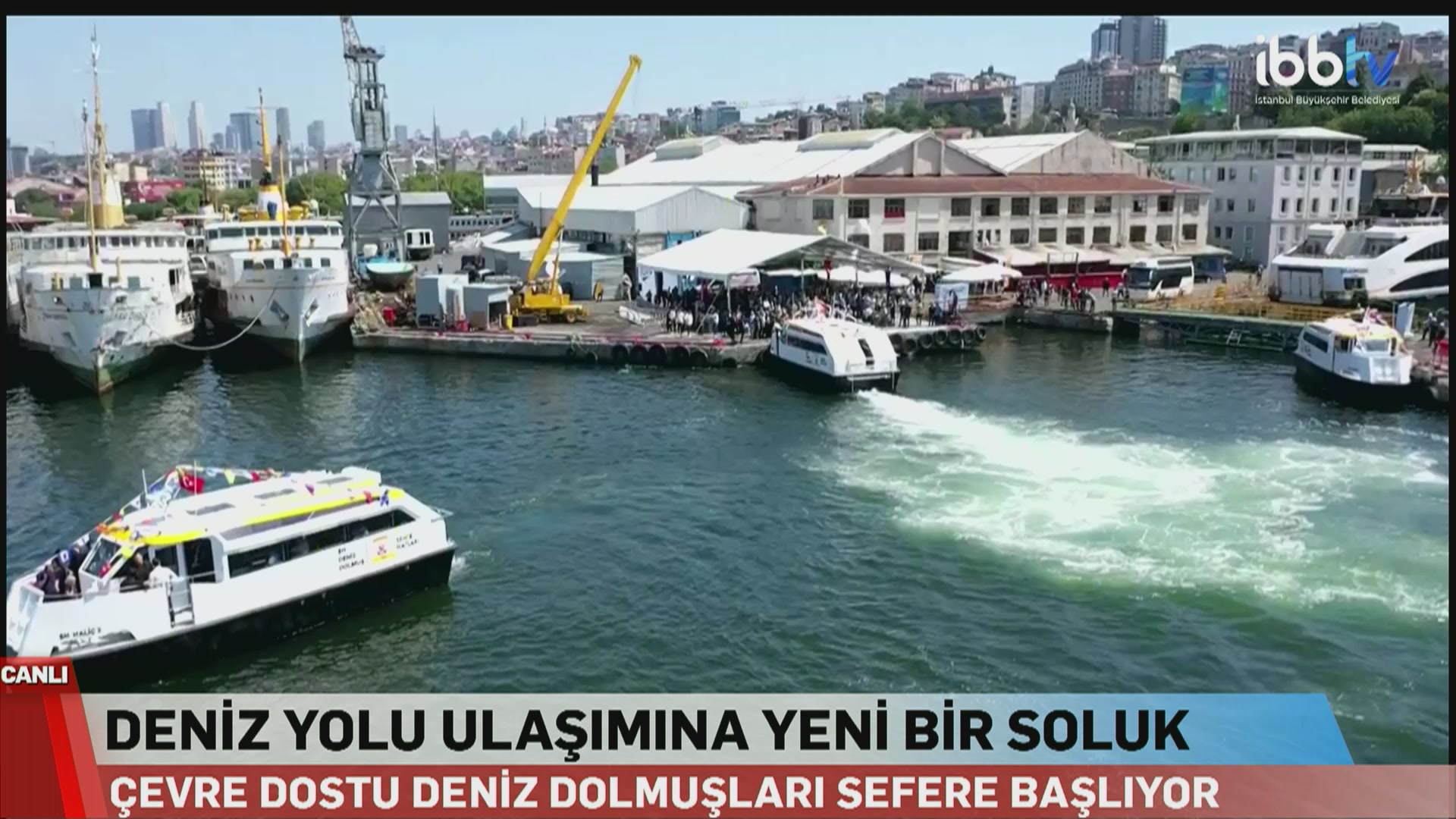 İstanbul'da Deniz Ulaşımı Artacak!