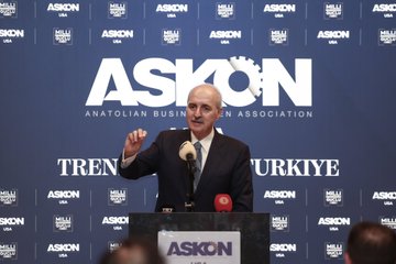 TBMM Başkanı Numan Kurtulmuş, Amerika'da İş İnsanlarıyla Toplantı Yaptı