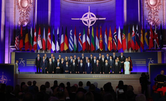 Cumhurbaşkanı Recep Tayyip Erdoğan, NATO'nun 75. yıl dönümü etkinliklerine katıldı