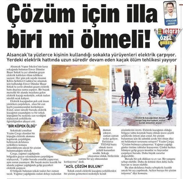 İzmir Alsancak'ta Elektrik Kazası: İki Kişi Hayatını Kaybetti