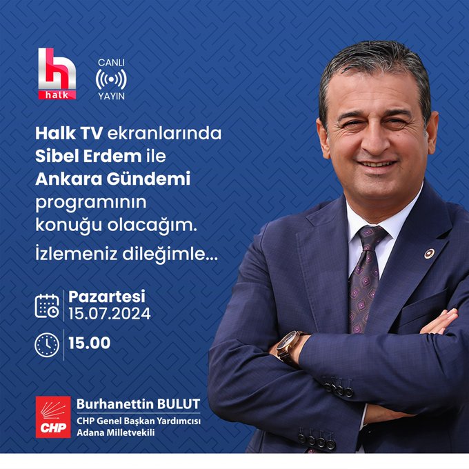 CHP'li Burhanettin Bulut, 