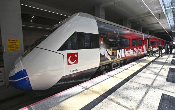 15 Temmuz Demokrasi ve Millî Birlik Treni İlk Yolculuğuna Başladı