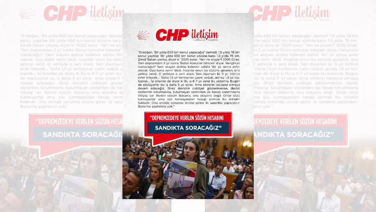 CHP İletişim e-Bülteni 2. Sayısı Yayınlandı