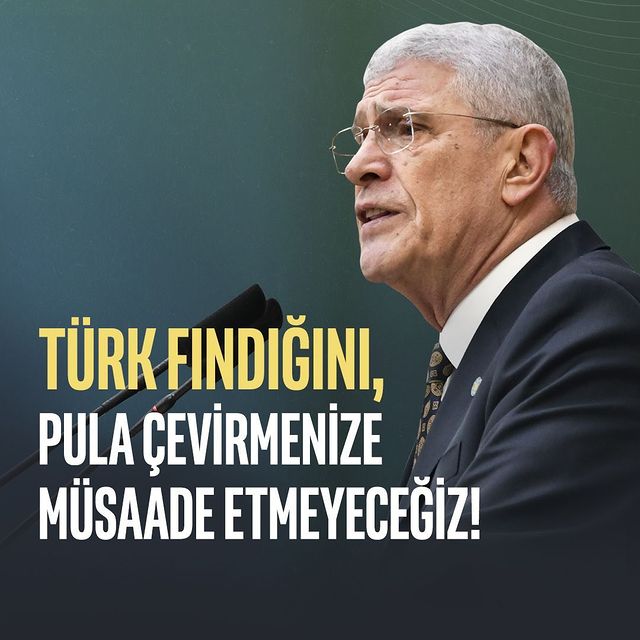 İYİ Parti Genel Başkanı Dervişoğlu: 