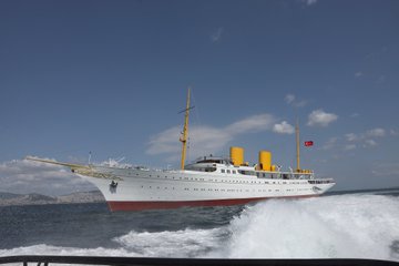 Gazi Mustafa Kemal Atatürk'ün Mirası SAVARONA Gemisi Onarımdan Geçti