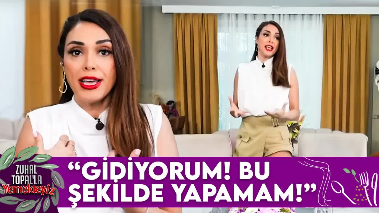 Zuhal Topal Dayanamadı, Masayı Terk Etti!