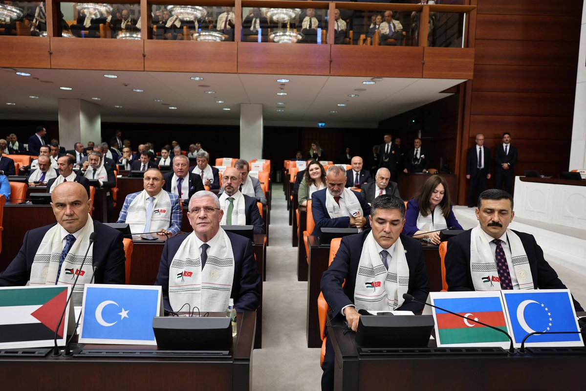 İYİ Parti Genel Başkan Yardımcısı Müsavat Dervişoğlu, Filistin Halkının Yanında Olduklarını Belirtti