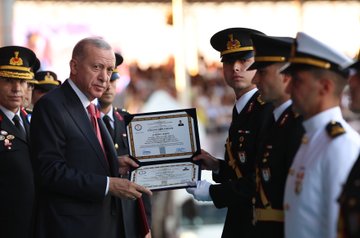 Cumhurbaşkanı Recep Tayyip Erdoğan, Jandarma ve Sahil Güvenlik Akademisi Mezuniyet Töreninde Konuştu