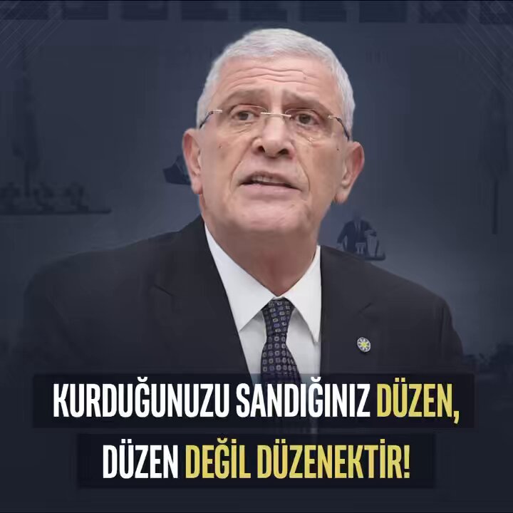 İYİ Parti Genel Başkanı Dervişoğlu: Anayasa Mahkemesi Kararları Yok Hükmündedir