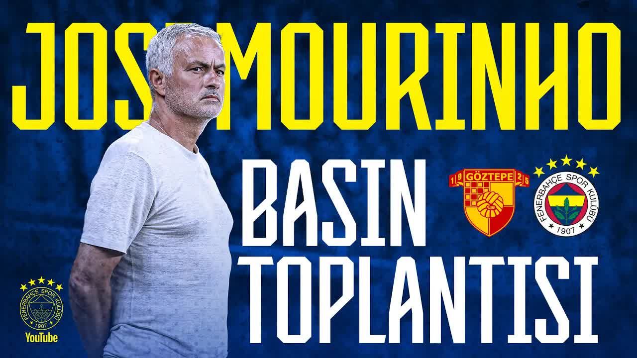 Fenerbahçe 2-2 Göztepe: Mourinho'nun Maç Değerlendirmesi