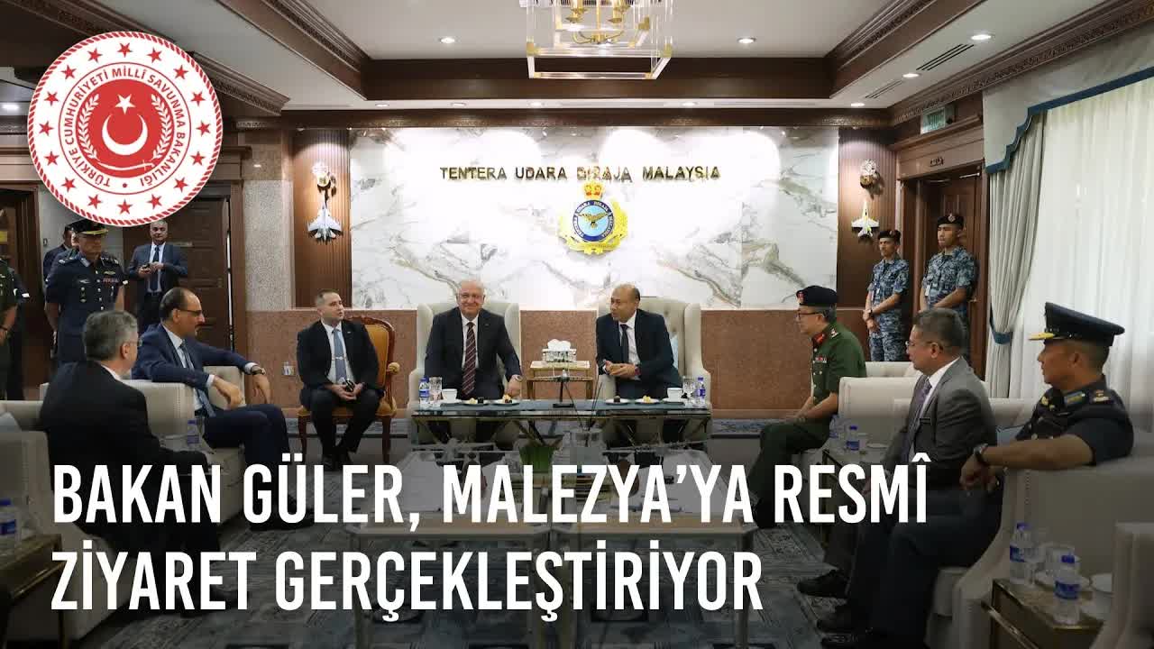 Millî Savunma Bakanı ve MİT Başkanı Malezya'ya Resmi Ziyaret Gerçekleştirdi