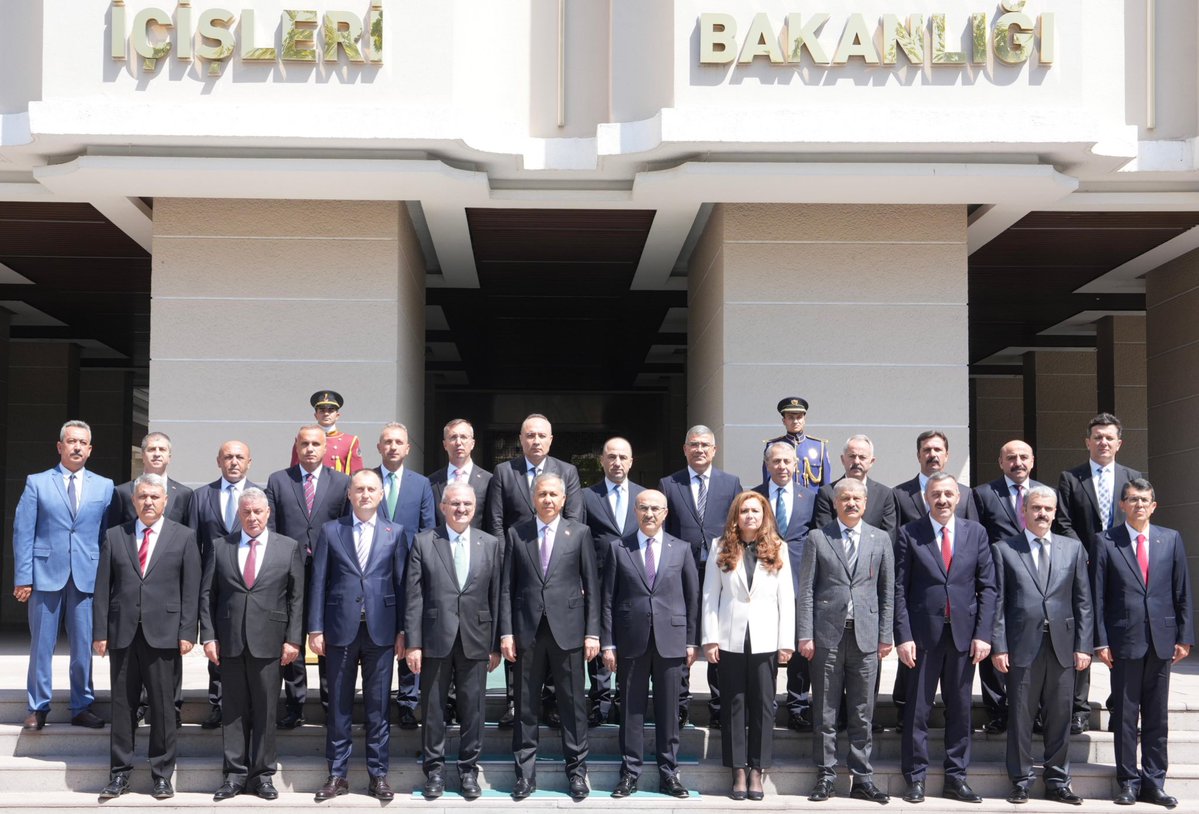 İçişleri Bakanı Ali Yerlikaya, İl Emniyet Müdürleri için Başarı Diledi