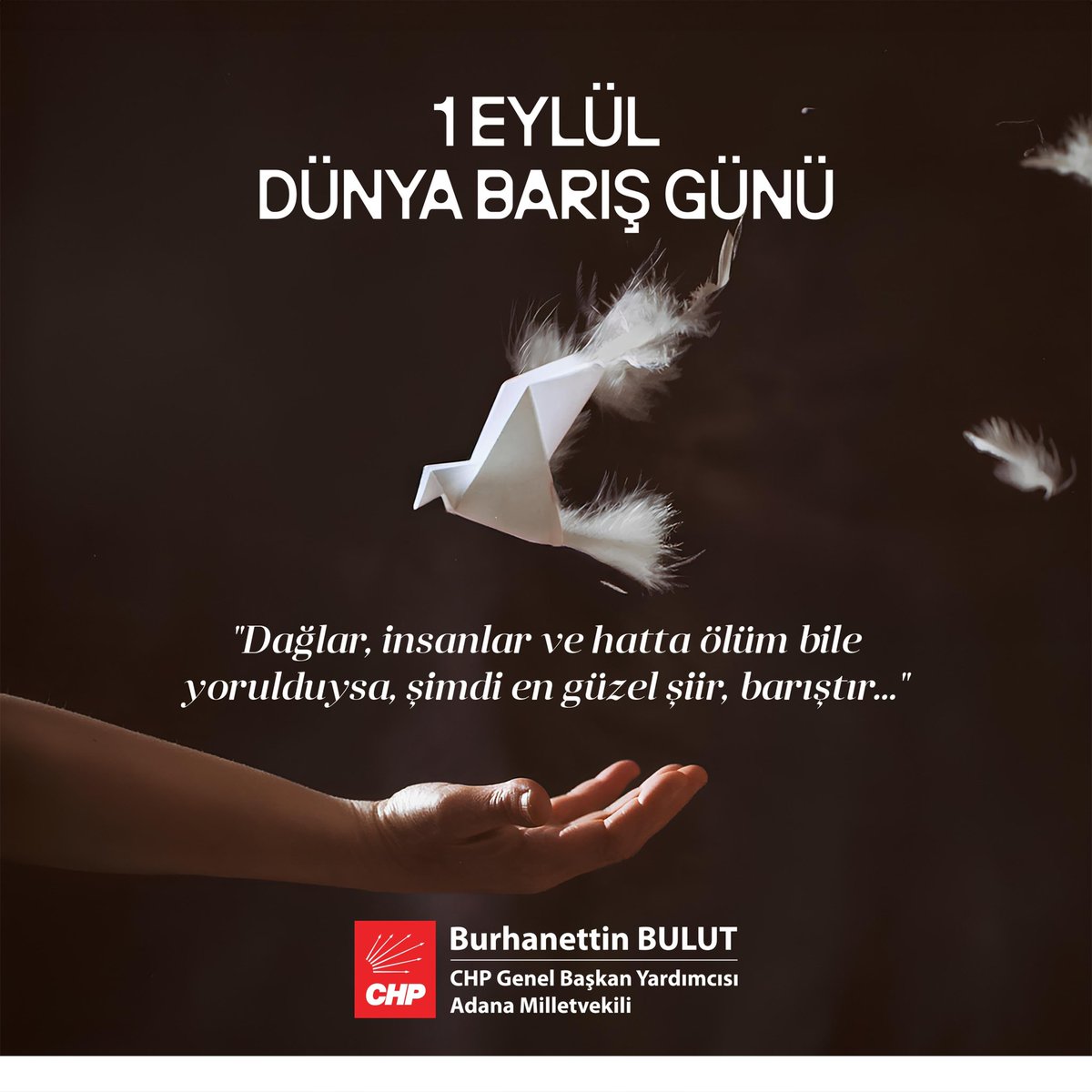 Dünya Barış Günü Kutlu Olsun!