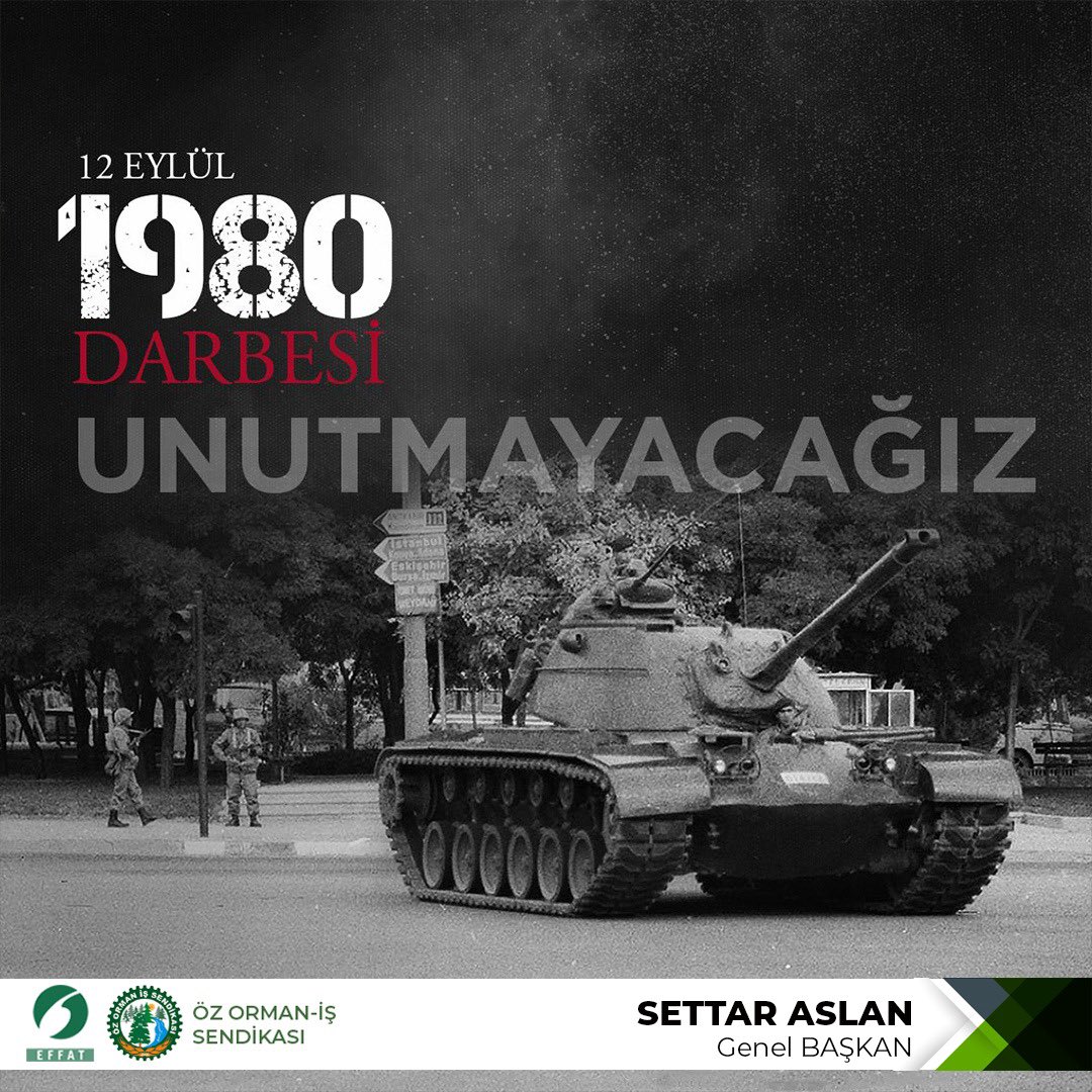 12 Eylül 1980 Darbesi ve Demokrasi