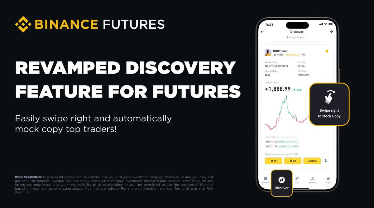 Binance, Futures Copy Trading için önemli bir güncelleme duyurdu