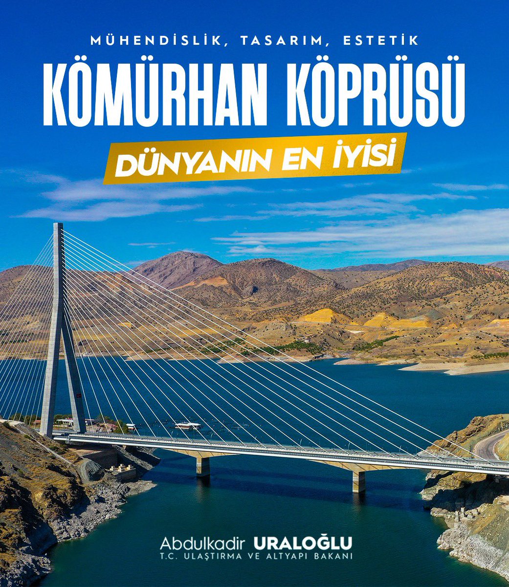 Kömürhan Köprüsü, Uluslararası Yol Federasyonu'nun Dikkatini Çekti