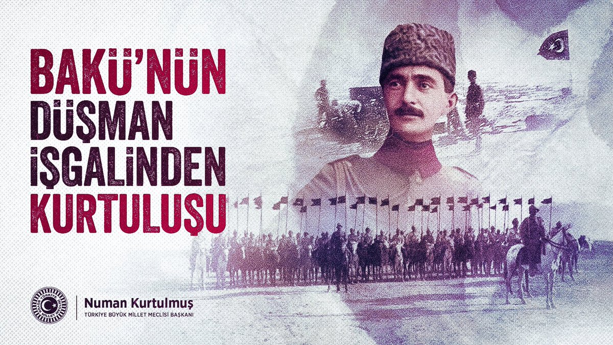 TBMM Başkanı Numan Kurtulmuş'tan Bakü'nün Kurtuluşu Mesajı