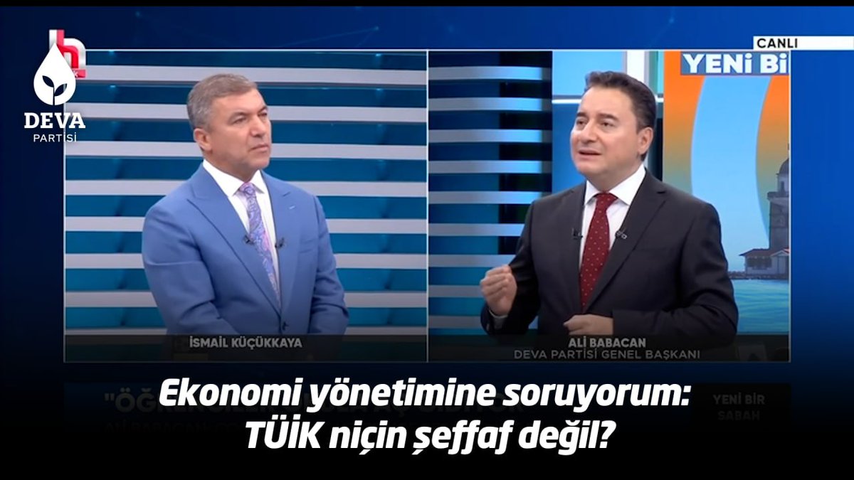 Ali Babacan, Yeni Ekonomi Yönetimini Eleştirdi