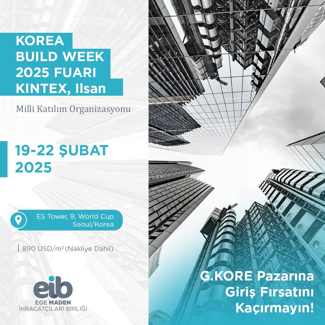 Korea Build Week 2025 Fuarı