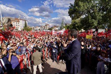 İstanbul Büyükşehir Belediye Başkanı Ekrem İmamoğlu, Tokat’ta Belediye Açılışlarına Katıldı