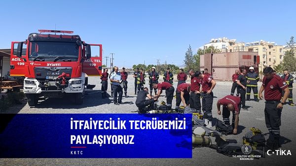 Türkiye, KKTC İtfaiye Teşkilatına Temel İtfaiye Eğitimi Verdi