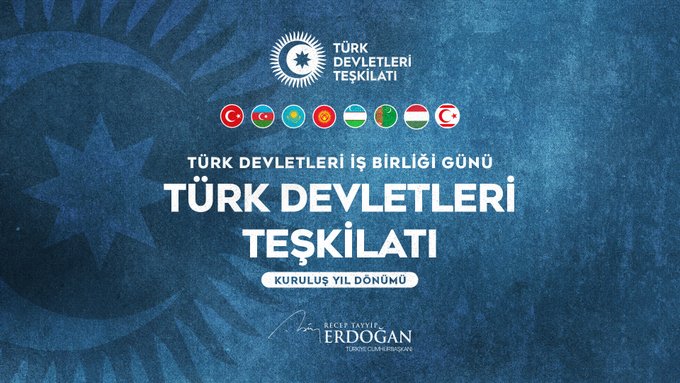 Türk Devletleri Teşkilatı'nın Kuruluş Yıl Dönümü Kutlanıyor