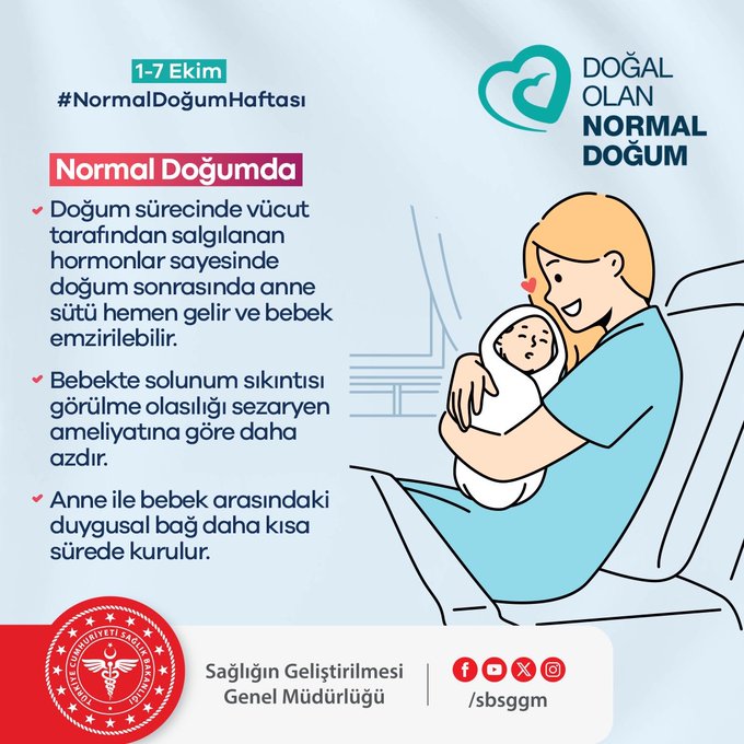 Normal Doğum: Anne ve Bebek Sağlığı İçin Önemli Avantajlar Sunuyor