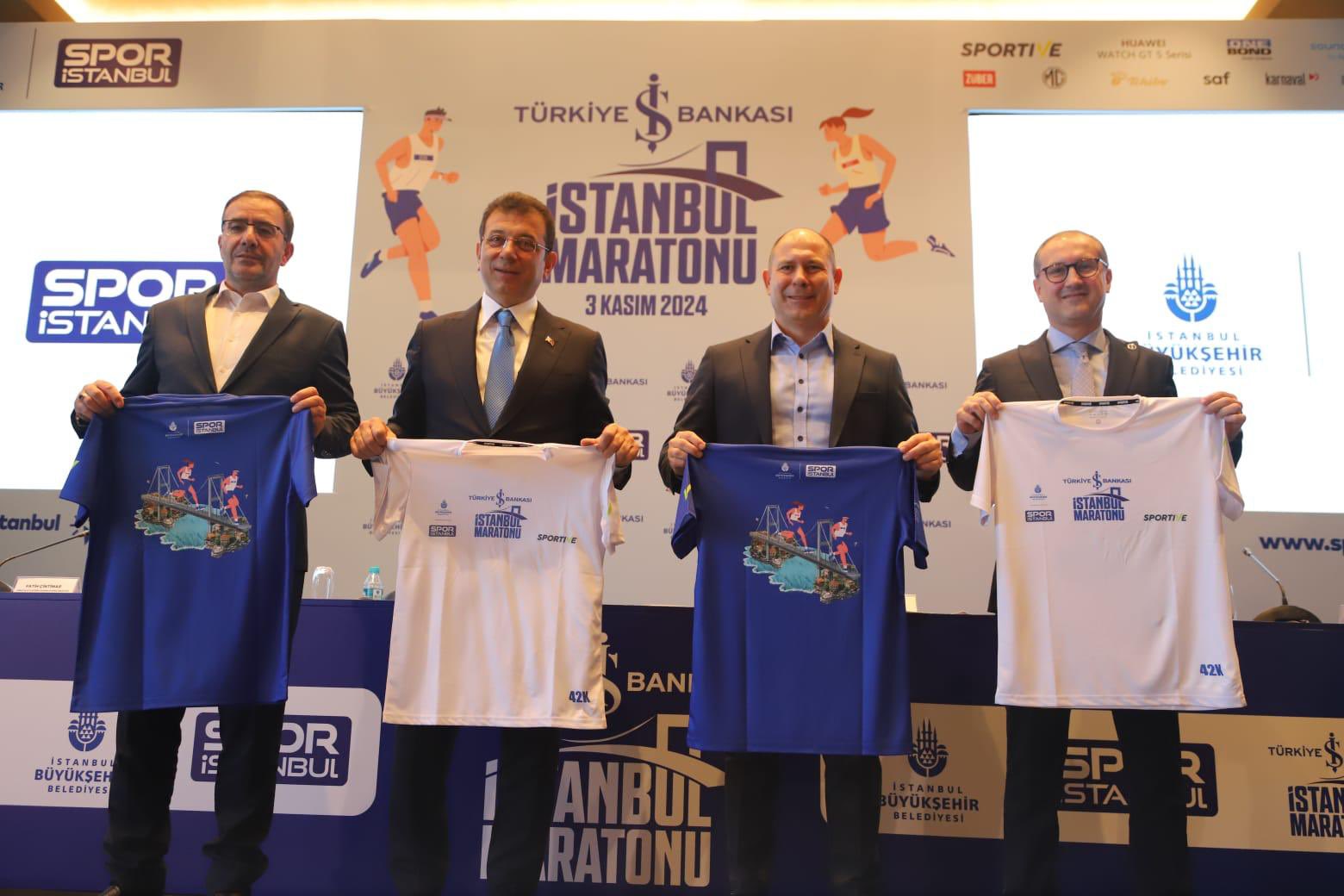 Türkiye İş Bankası İstanbul Maratonu'na Destek Devam Ediyor